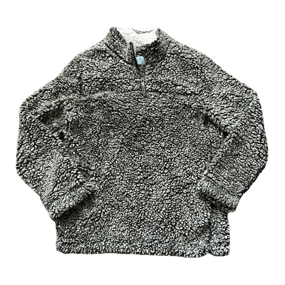 Class Club‎ Pullover Boys Size 14/16 Sherpa Half Zip Long Sleeve